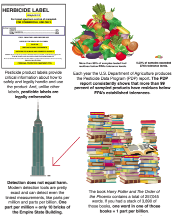 Pesticide Residue Infographic